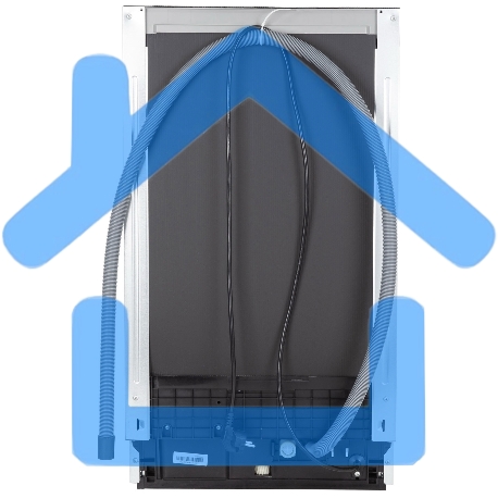 Встраиваемая посудомоечная машина Zigmund & Shtain DW 306.4, серый, 44.8 см, 10 компл., 49 дБ, класс A+++-6