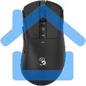 Мышь A4Tech Bloody R73 Pro черный оптическая 26000dpi беспров. USB-C 7but (R73 PRO BLACK)