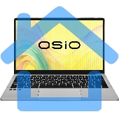 Ноутбук Osio FocusLine F140i-011 Core i5 1155G7 16Gb SSD 512Gb Intel Iris Xe graphics 14