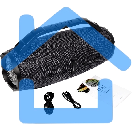 Портативная колонка URAL Гагарин ГР-005 серый-3