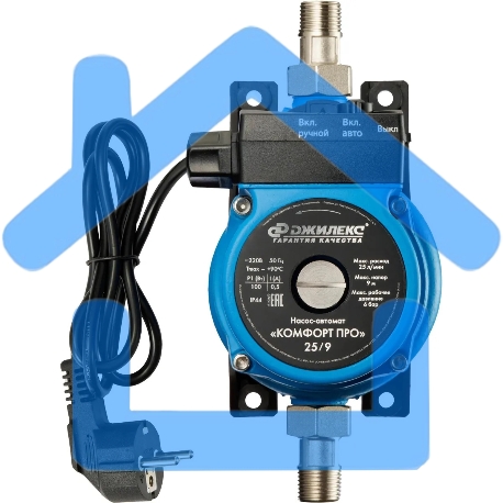 Насос повышения давления ДЖИЛЕКС Комфорт-ПРО 25/16 (НС-1542793 4005)-8