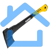 Колун Denzel F7, 1400 гр, двухкомпонентная рукоятка, 500 мм