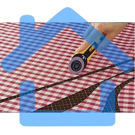 Нож дисковый OLFA OL-RTY-2/G пластик нерж.сталь 1шт-1