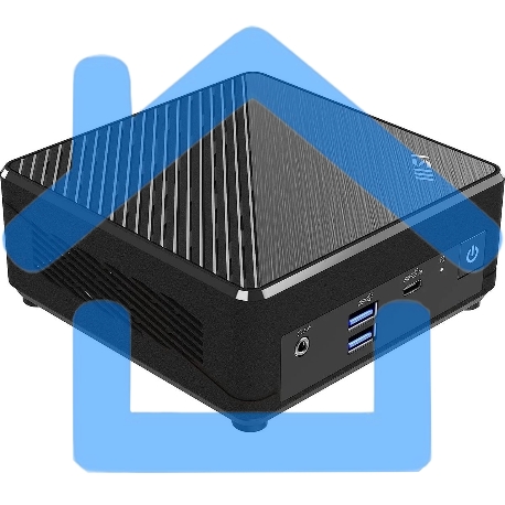 Неттоп MSI Cubi N ADL-017BRU N100 (0.8) UHDG без ОС 2xGbitEth WiFi BT 65W черный (936-B0A911-237)