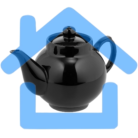 Самовар Centek CT-0093 черный/хохлома-2