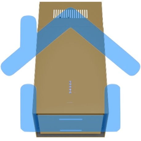 Кухонная вытяжка Maunfeld Bath Plus 402IL золотой-2