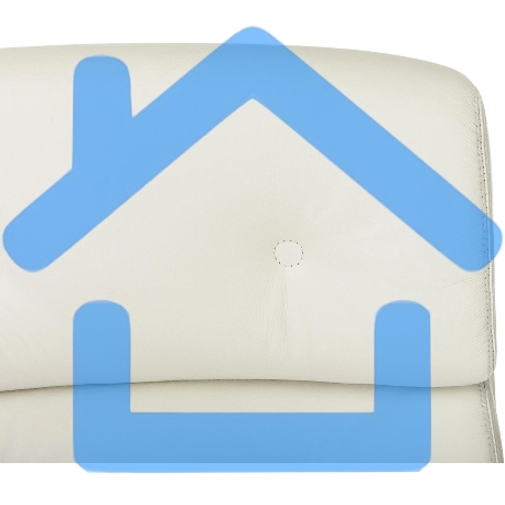 Кресло руководителя Бюрократ _DAO/WHITE белый, кожа, крестовина алюминий-12