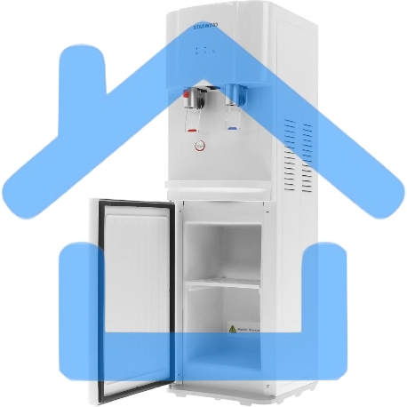 Кулер Starwind SW-1113EW напольный электронный белый-19