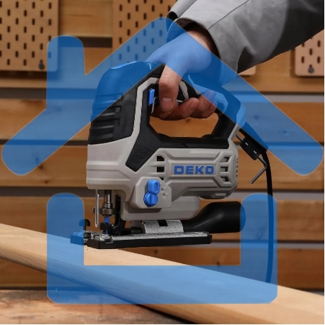 Электролобзик DEKO JS800-D PRO, 800Вт (083-1160)-1
