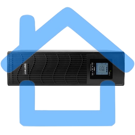 Источник бесперебойного питания SMARTWATT UPS DATA 3kVA Line-interactive SIN 3000VA/2400W (Euro x1, IEC C13 x6, USB, RJ11/RJ45 protection, SNMP, LCD-1