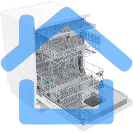 Посудомоечная машина Gorenje GS643C90W, белый, 59.5 см, 16 компл., 44 дБ, класс A+++-4