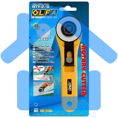 Нож дисковый OLFA OL-RTY-2/G пластик нерж.сталь 1шт-4