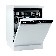 Посудомоечная машина Бирюса DWF-615/03 W, белый, 59.8 см, 15 компл., 42 дБ, класс A+++