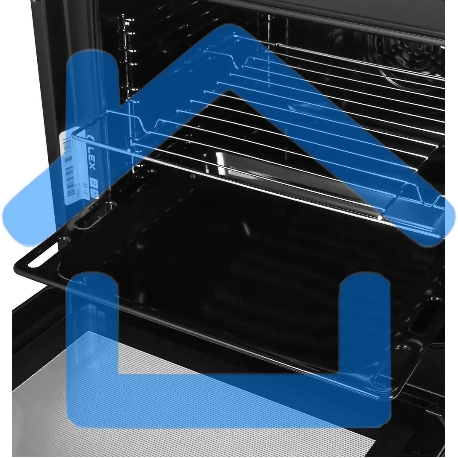 Электрический духовой шкаф LEX EDP 671 WH MAX, встраиваемый, белый-2