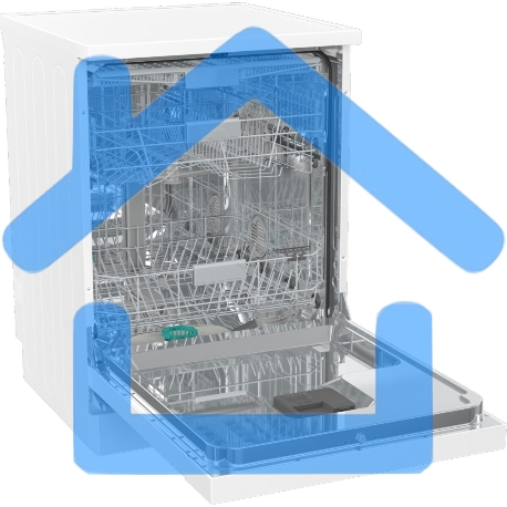 Посудомоечная машина Gorenje GS643C90W, белый, 59.5 см, 16 компл., 44 дБ, класс A+++-5