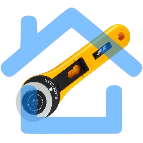 Нож дисковый OLFA OL-RTY-2/G пластик нерж.сталь 1шт-6