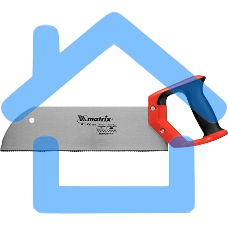 Пила Matrix для фанеры с запилом, 330 мм, двухкомпонентная рукоятка