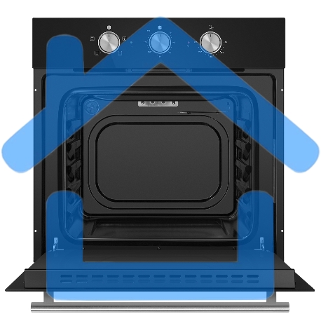 Духовой шкаф электрический HOMSair OES604BK черный-7