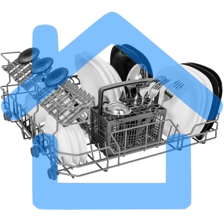 Встраиваемая посудомоечная машина Maunfeld MLP-06DW, белый, 44.8 см, 6 компл., 49 дБ, класс A+-18