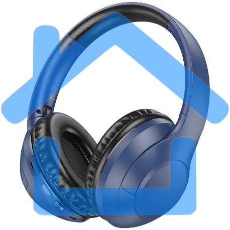 Портативные наушники BOROFONE (6941991103407) BO23 Blue