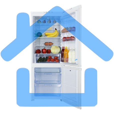 Холодильник ОРСК 171 B белый двухкамерный 200/110л морозилка снизу-7