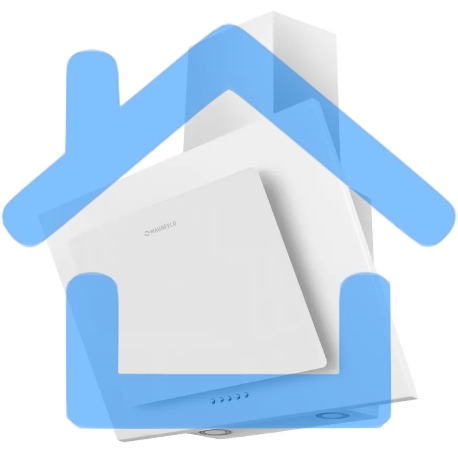 Вытяжка наклонная Maunfeld Tower 50 белый, 50 см, 700 куб. м/ч, 66 дБ