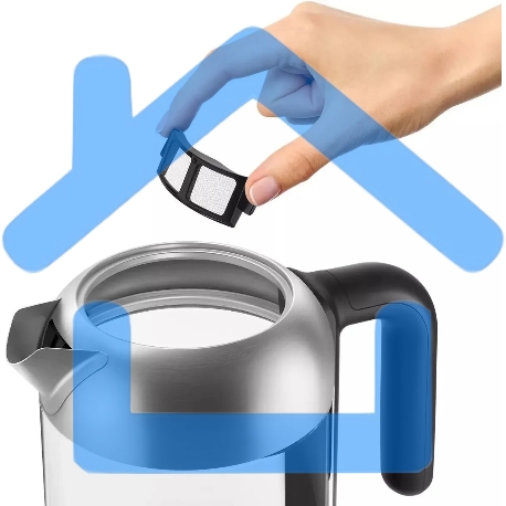 Чайник электрический Philips HD9339/80 1.7л. 2200Вт прозрачный (корпус: стекло)-2