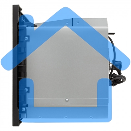 Микроволновая печь встраиваемая Schaub Lorenz SLM EE22D нержавеющая сталь, 20 л, 800 Вт, переключатели - кнопки/поворотный механизм-7