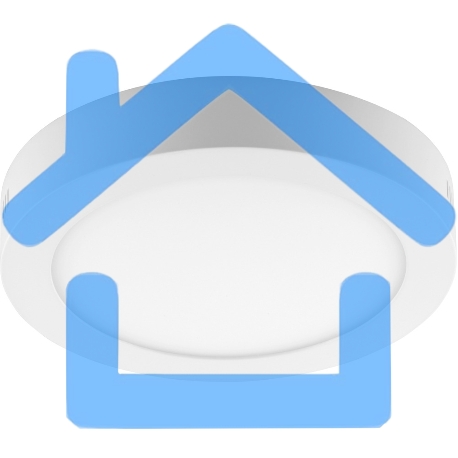 Светильник светодиодный Feron AL504 ДПО-24w 6400К 1760Лм белый