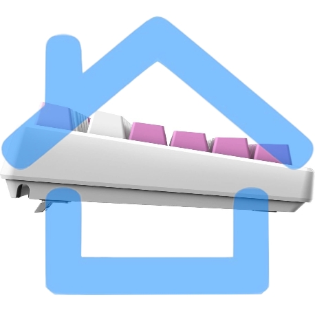 Клавиатура MSI Forge GK600, USB, белый фиолетовый-13