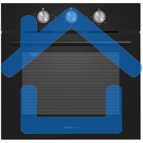 Духовой шкаф электрический HOMSair OES604BK черный