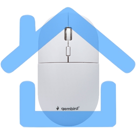 Комплект беспроводной клавиатура+мышь Gembird KBS-6000-W, 104кл+4кн, 12Fn, 800-1600 DPI, радиоканал, белый-13