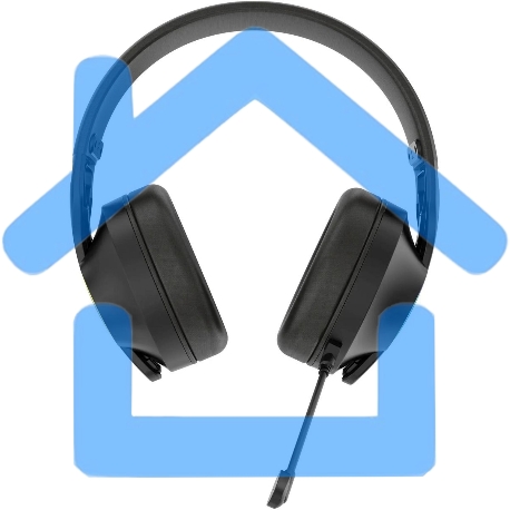 Гарнитура игровая Acer OHR400 черный для компьютера/мобильных устройств мониторные-3