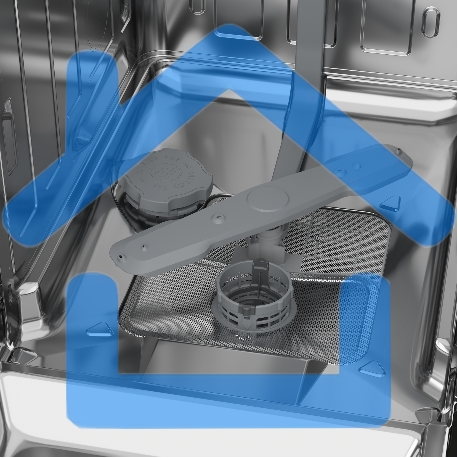 Встраиваемая посудомоечная машина Beko BDIS1W861, белый, 44.8 см, 9 компл., 55 дБ, класс A-1