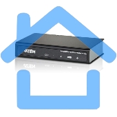 Разветвитель ATEN VS182A-AT-G 2 PORT HDMI Splitter W/1,8M W/EU ADP,