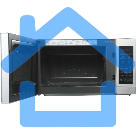 Микроволновая печь LG MS2044V серебристый, 20 л, 700 Вт, переключатели - сенсор-3