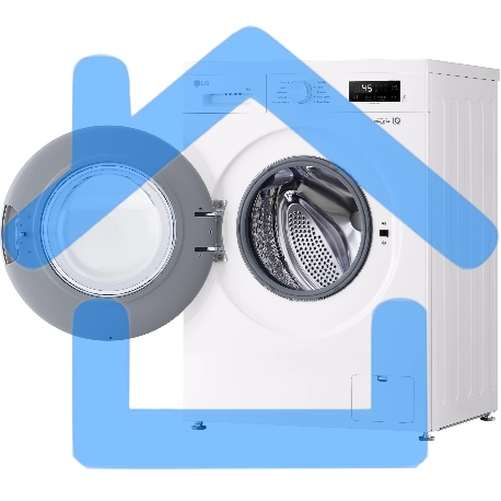 Стиральная машина LG F2Y1VS3W белый, загрузка фронтальная 9 кг, 1200 об/мин., класс: А-8