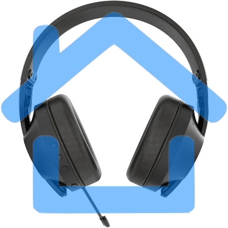 Гарнитура игровая Acer OHR400 черный для компьютера/мобильных устройств мониторные-4