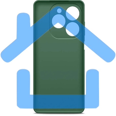 Чехол (клип-кейс) BoraSCO для Tecno Spark 20/20C/Go 2024/Pop 8 Microfiber Case зеленый опал-1