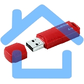 Флешка USB Smartbuy R/W 4Gb,CLUE Red (SB4GbCLU-R)