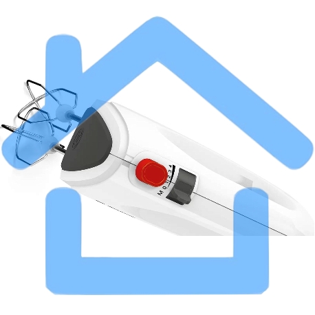 Миксер ручной Bosch MFQ22100S 375 Вт, белый-1