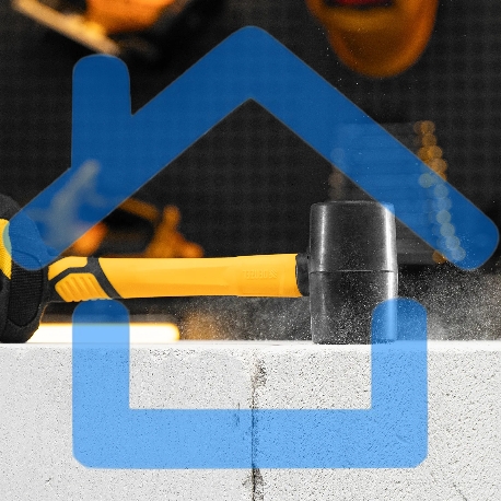 Киянка резиновая Denzel 225 г, черная, фибергласовая рукоятка c TPR покрытием-4