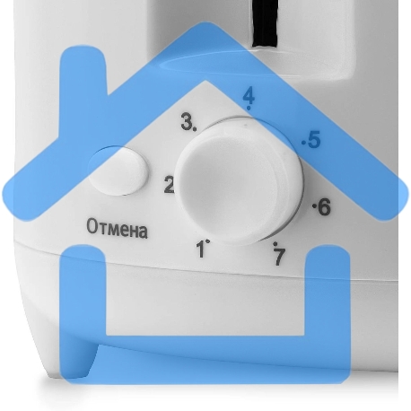 Тостер Maxwell MW-1505 W, белый-1