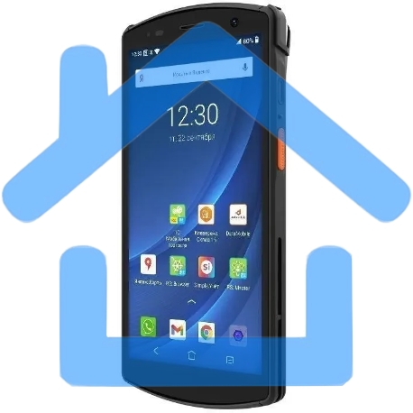 Терминал сбора данных Urovo CT58 (CT58-SU3S12E4031) 2D Image Urovo SE2030, 4/64 ГБ, Android 12, USB, Bluetooth, WiFi, NFC, USB Type-C, MicroSD, SIM, 2G, 3G, 4G, 5.5 