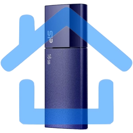 Флешка USB 16Gb, Silicon Power Ultima U05, USB 2.0, синий-1