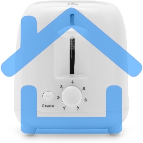 Тостер Maxwell MW-1505 W, белый-3