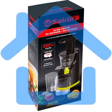 Соковыжималка Sakura SA-6513BGR-1