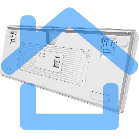 Клавиатура MSI Forge GK600, USB, белый фиолетовый-2