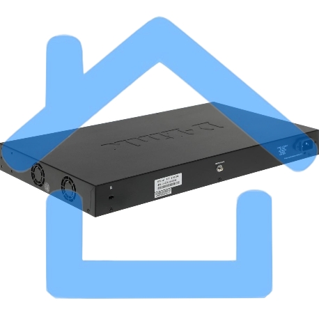 Коммутатор управляемый PoE L2 48 портов 10/100/1000 Мб/с, 4хSFP+, 370 Вт-2