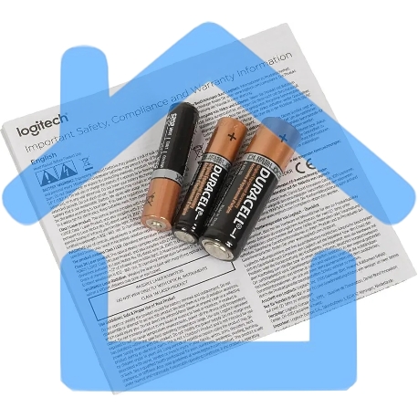 Комплект клавиатура + мышь Logitech MK235 клав:черный мышь:черный USB беспроводная-20